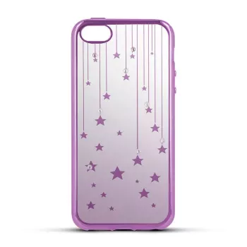 Beeyo Samsung Galaxy A3 (2017) A320 Stars TPU Back Cover - Przezroczysty z gwiazdkami