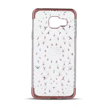 GreenGo Samsung Galaxy S7 Edge G935 TPU 3D Stars Case Rose Gold