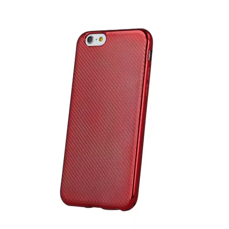GreenGo Samsung Galaxy J3 (2017) J330 Elegance Carbon Case Red