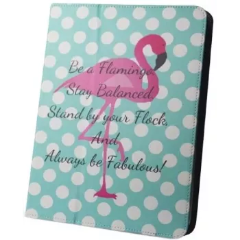 Etui na tablet iLike Flamingo and Dots 9-10 cali