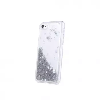 iLike Apple iPhone 11 Pro Liquid Letters TPU Case Silver