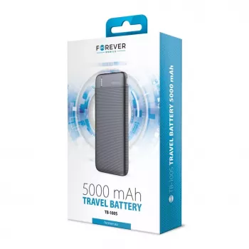 Forever Power Bank TB-100S 5000 mAh Czarny