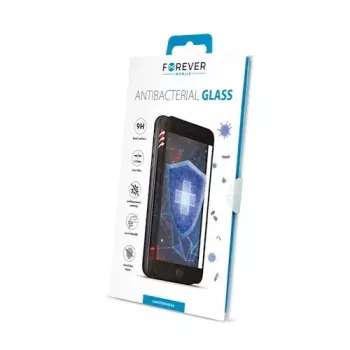 Forever Apple iPhone XR/11 Antibacterial Tempered Glass Screen Protector Black