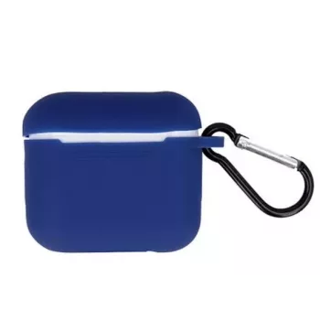 iLike Apple Case for AirPods 3 with Hook Blue
