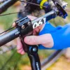 Forever Outdoor Bikes Kickstand - Aluminiowa stopka boczna do rowerów 24-29 cali, czarna