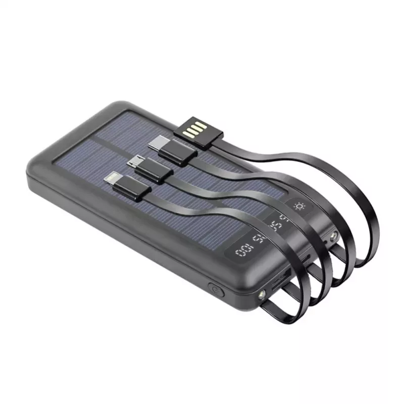 Setty Solar Power Bank SLR-100 10000 mAh Czarny
