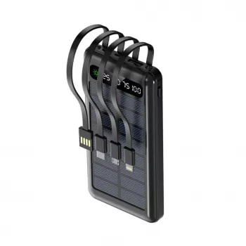 Setty Solar Power Bank SLR-100 10000 mAh Czarny
