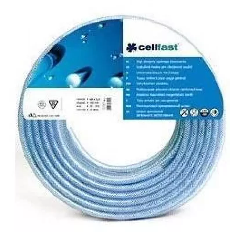 CELLFAST Wzmocniony wąż uniwersalny 6,0x2,5mm 110m na stojaku