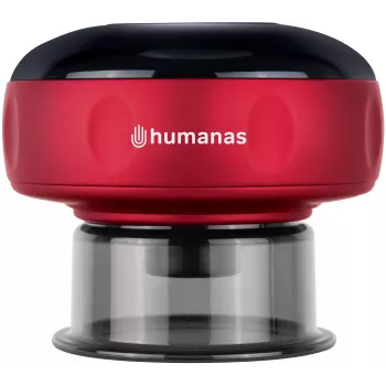 Humanas BB01 Plus Elektroniczny Aparat do Bańki Czerwony