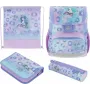Herlitz Loop Plus Mystic Mermaid Zestaw Plecaka Szkolnego - 4-częściowy (Plecak, Wypełnione Piórnik, Piórnik, Torba Sportowa) - 17L - Uniseks - Szkoła Podstawowa