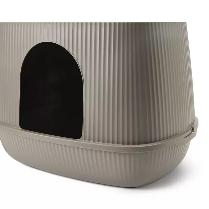 SAVIC Moona Cat Litter Box Grey 57x39x39 cm