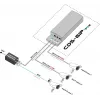 CAMSAT CDS-6IP 3PoE Industrial PoE Switch / Extender, 6 portów, 3x PoE, 10/100 Mbps, DIN Rail
