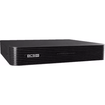 BCS BASIC BCS-B-NVR1001(2.0) 1-kanałowy rejestrator IP, 8MP, H.265+, 1 SATA do 8TB