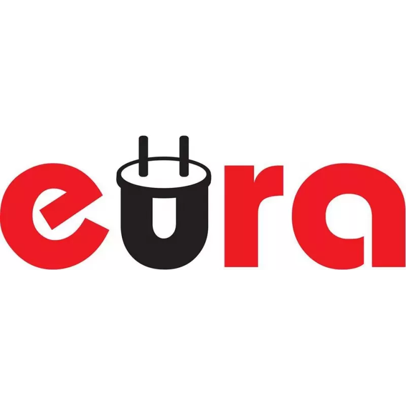 EURA VDP-86A3 10-calowy czarny monitor wideodomofonu z aplikacją Tuya Smart