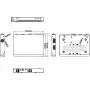 Hikvision iDS-7204HTHI-M1/XT/4A+4/1ALM 4-kanałowy zestaw monitoringu AcuSense 5MP z 4 kamerami