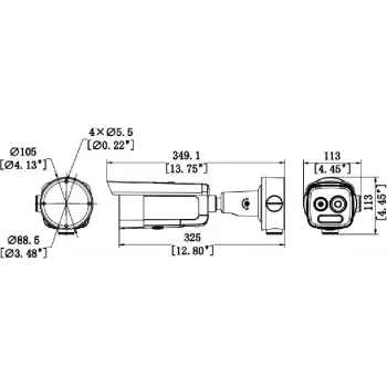 Hikvision HM-TD2618-10/G0/T1A Termiczna i Optyczna Kamera Sieciowa