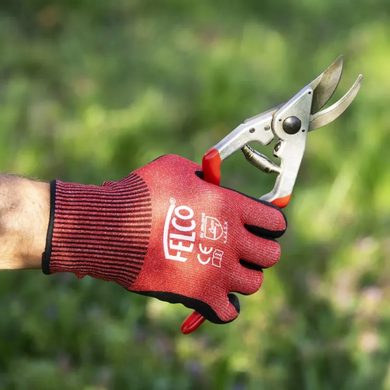 Felco 13 Classic One-Hand Pruning Shear - Bypass, 30mm Cutting Capacity, Forged Aluminum Handles