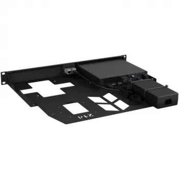 Rackmount.IT Kit dla Dell OptiPlex MFF - 1U 19-calowy wspornik montażowy, czarny