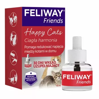 CEVA Feliway Friends Refill 48 ml - Wkład do dyfuzora feromonów dla kotów
