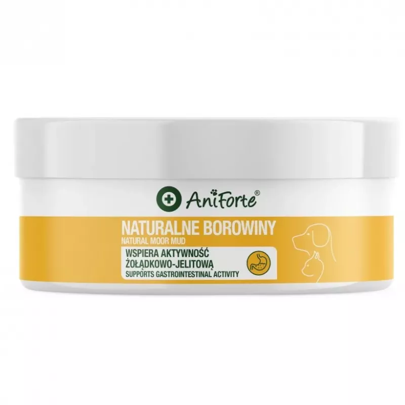 ANIFORTE Natural Moor Mud Supplement for Dogs and Cats 300g