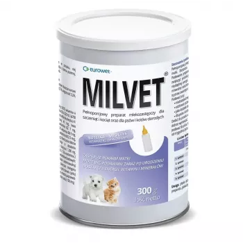 EWE EUROWET Milvet Mleko zastępcze dla psów i kotów - 300 g