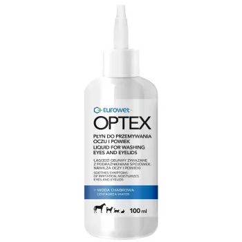 EWE EUROWET Optex Płyn do czyszczenia oczu dla psów i kotów 100 ml