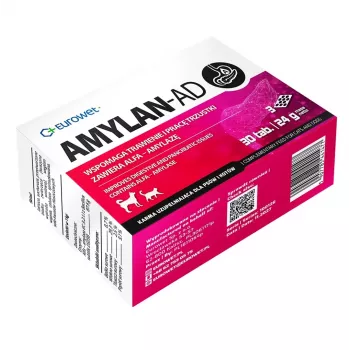 EUROWET Amylan-Ad Suplement diety dla psów i kotów - 30 tabletek