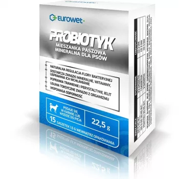 EUROWET Uromil Suplement diety dla psów – Zdrowie układu moczowego – 30 tabletek
