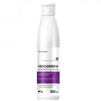 EWE EUROWET Hexoderm-K Szampon Leczniczy dla Psów i Kotów 200ml