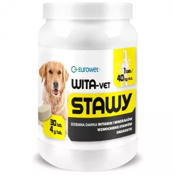 EWE EUROWET Wita-Vet Joints - Suplementy dla psów - 30 tabletek