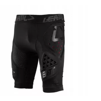 LEATT Impact Shorts 3DF 3.0 z ochraniaczami, rozmiar L, czarny