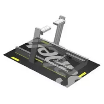 SABELT SIM RACING Sabelt Sim Floor Mat, 170 × 100 cm, Antypoślizgowa, Czarny