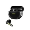 BXT Buxton BTW 7200 Black Tuya - Bezprzewodowe słuchawki douszne True Wireless z etui ładującym, czarne, Bluetooth 5.2, IPX4, sterowanie dotykowe, aplikacja Tuya Smart