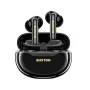 BXT Buxton BTW 7200 Black Tuya - Bezprzewodowe słuchawki douszne True Wireless z etui ładującym, czarne, Bluetooth 5.2, IPX4, sterowanie dotykowe, aplikacja Tuya Smart