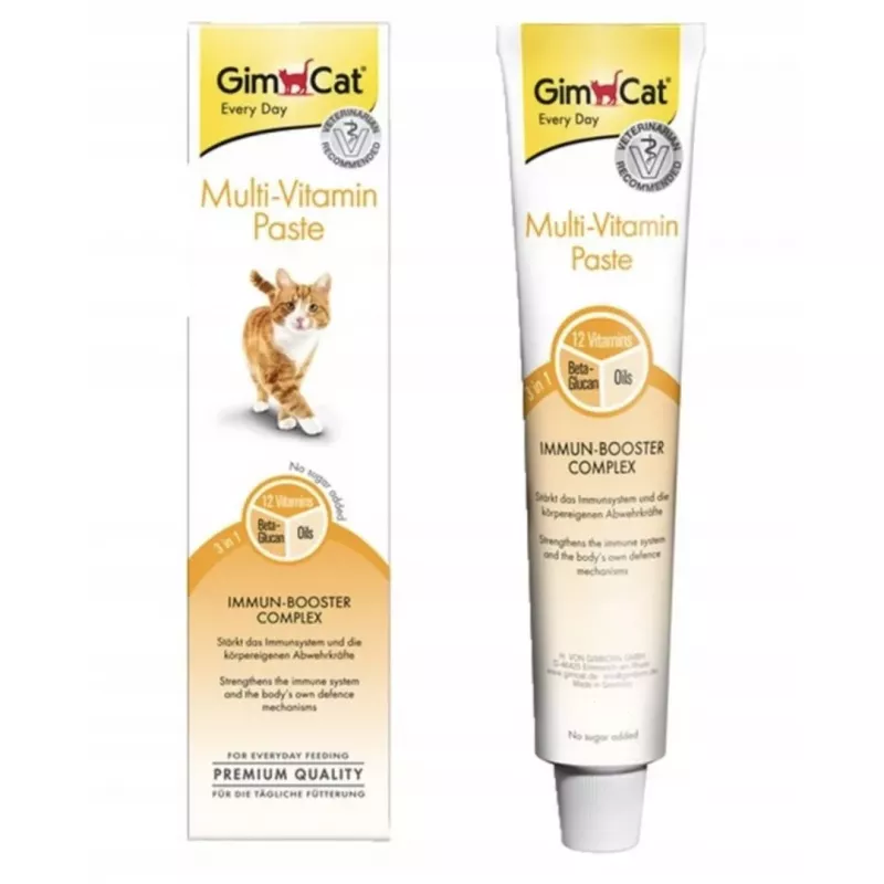 GMC GIMCAT Multi-Vitamin Paste – Cat Treat – 200g