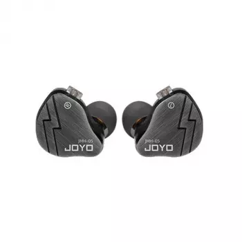 JYO JOYO JMH-05 In-Ear Monitor - 9.2mm Dynamic Driver, Detachable Cable, 16 Ohm, Black/Clear