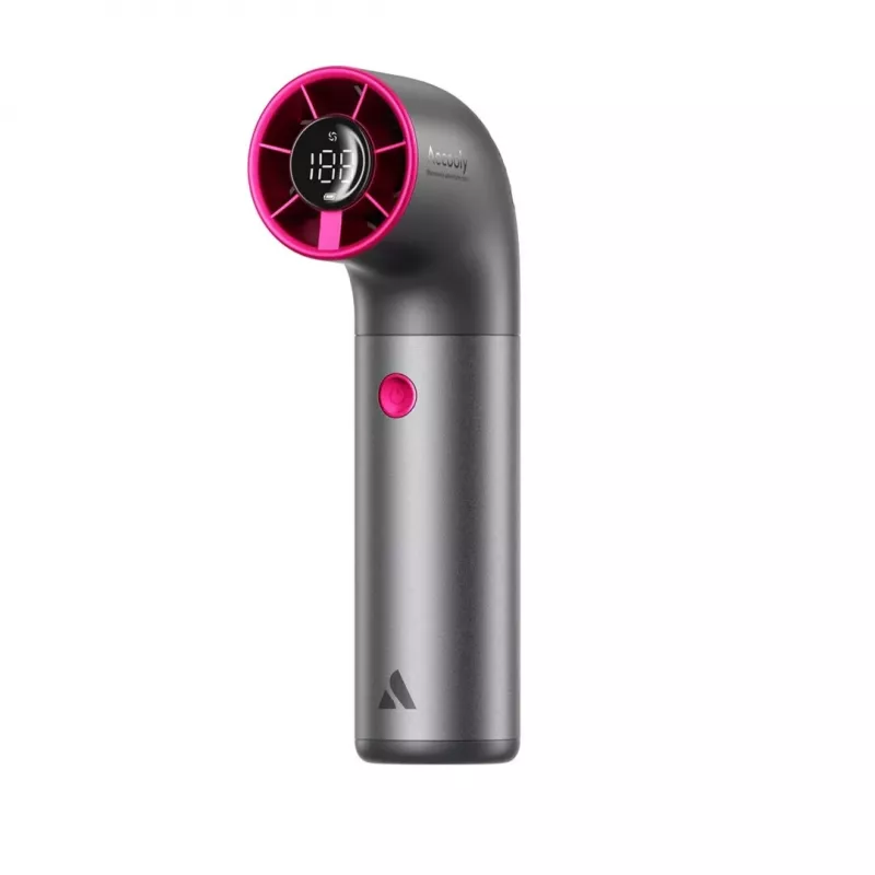 AEL Aecooly Aero Ultra High-Speed Handheld Fan, Grey-Purple