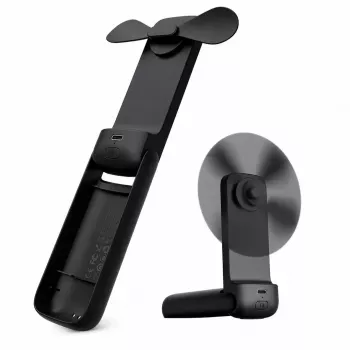 AEL Aecooly Pocket 01 Składany Wentylator Ręczny, Czarny