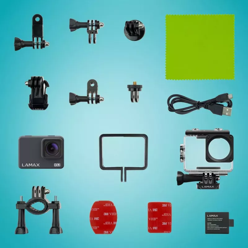 LAMAX X3.2 4K Action Camera 2 inch Wi-Fi 12MP