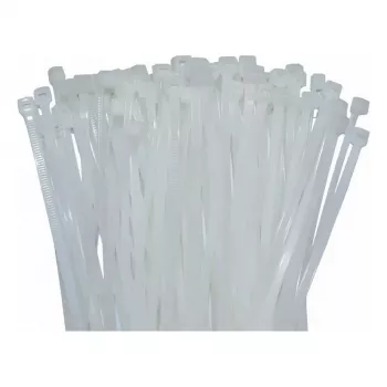 WKK Nylon Cable Tie Natural 200x3.6mm 100 Pieces