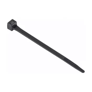 WKK Czarna opaska kablowa UV-stabilizowana 300x4,8mm 100 szt.