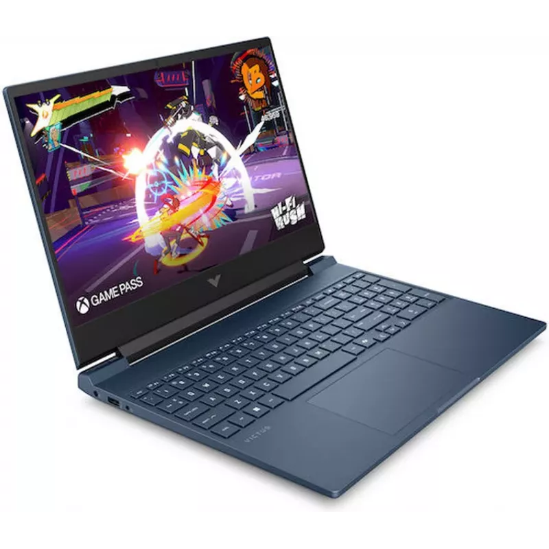 Laptop HP Victus Gaming 15-fb3007nv, RTX 4050 6GB, Ryzen 7, 16GB RAM, SSD, 15.6 cala FHD (produkt odnowiony)