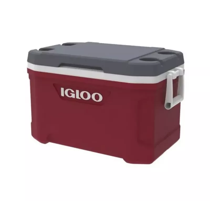 Igloo Latitude Cool Box 52 49L, czerwony