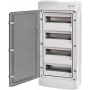 ETI ECH-48PT-S Plastikowa obudowa rozdzielnicy 48 modułów 4x12M N+PE IP65 Drzwi dymione Biała 1500V DC