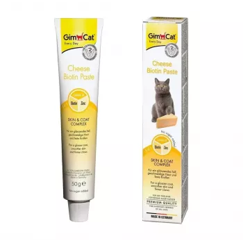 GIMCAT Cheese Biotin Paste - Cat Treats - 50g
