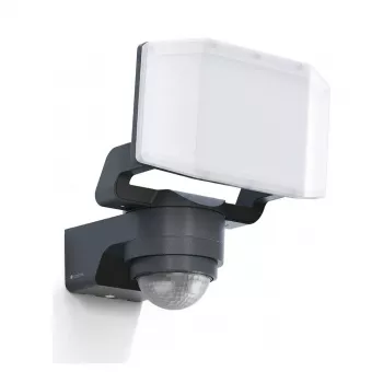 STEINEL XLED PRO Expanse S Naświetlacz LED z czujnikiem PIR, antracyt, 2124 lm, 20,5 W, 3000 K, IP44, Bluetooth