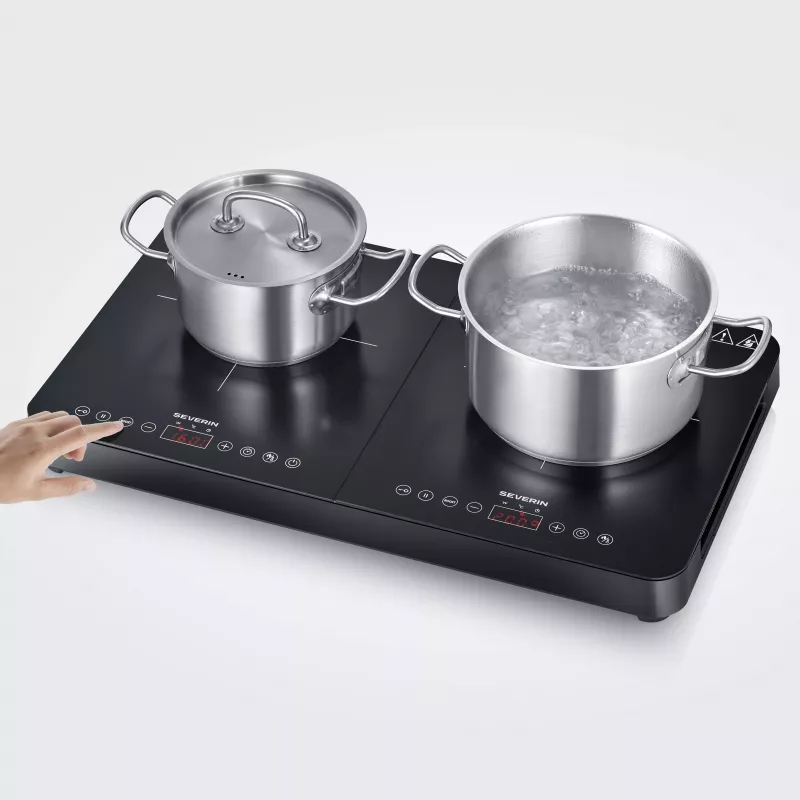 SEVERIN DK 1027 Podwójna Płyta Grzewcza 2500W Biała