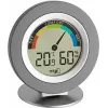 TFA 30.5019 Thermo-Higrometr COSY - Cyfrowy termometr i higrometr wewnętrzny z pamięcią min/max, wskaźnikiem strefy komfortu, wyświetlaczem LCD, biały