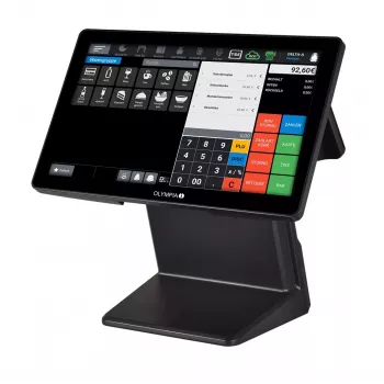OLYMPIA T400K All-in-One 39,6 cm (15,6 cala) Terminal POS z ekranem dotykowym Czarny