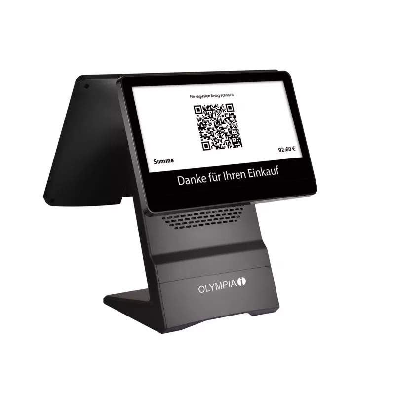 OLYMPIA T400K All-in-One 39,6 cm (15,6 cala) Terminal POS z ekranem dotykowym Czarny